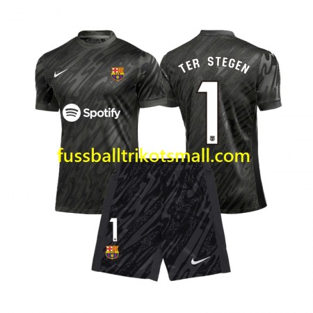 Fußballtrikots FC Barcelona Ter Stegen 1 Torwart Kinder 2024-2025 Kurzarm 3rd trikot kaufen